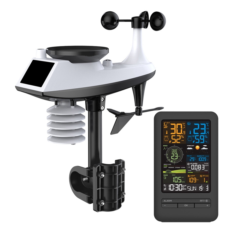 Rain Gauge Digital - Tuya Alarm stasiun cuaca Wifi Digital