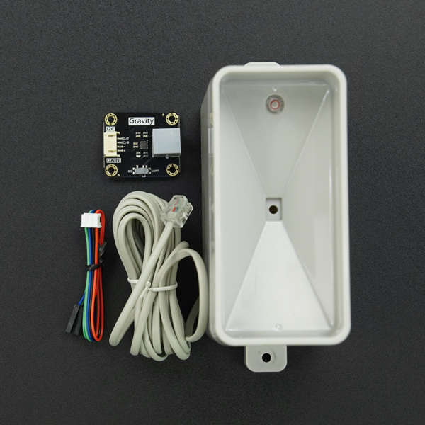 Rain Gauge Digital - Sensor hujan/alat pengukur hujan tipe tipping