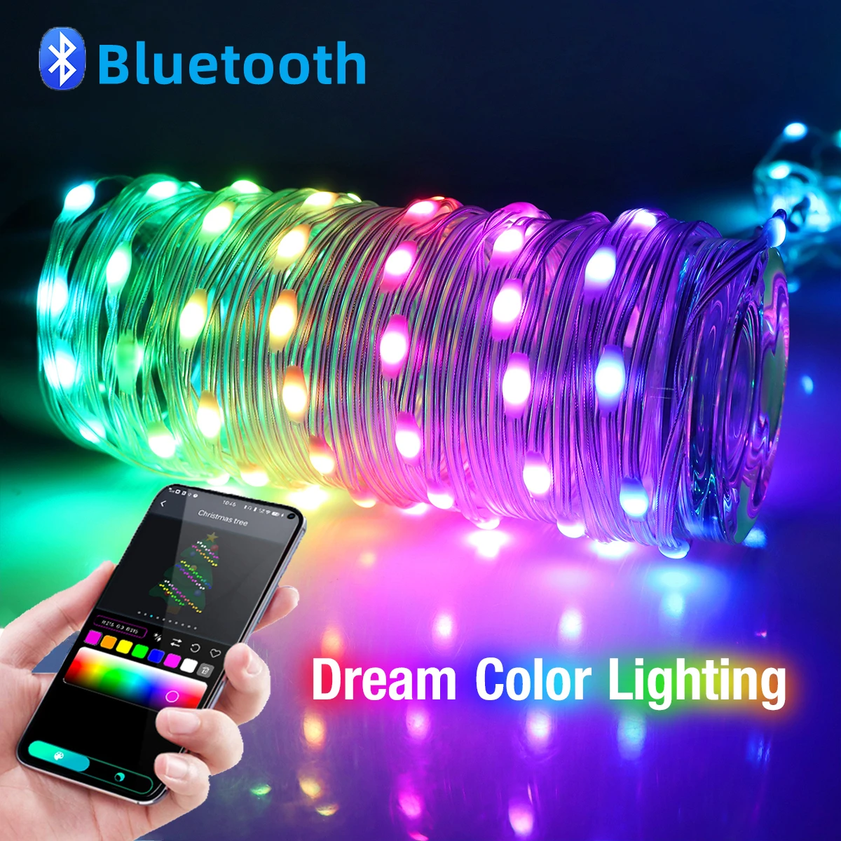 Smart Garden Festoon Lights - 5M 10M 20M Lampu Tali Pintar