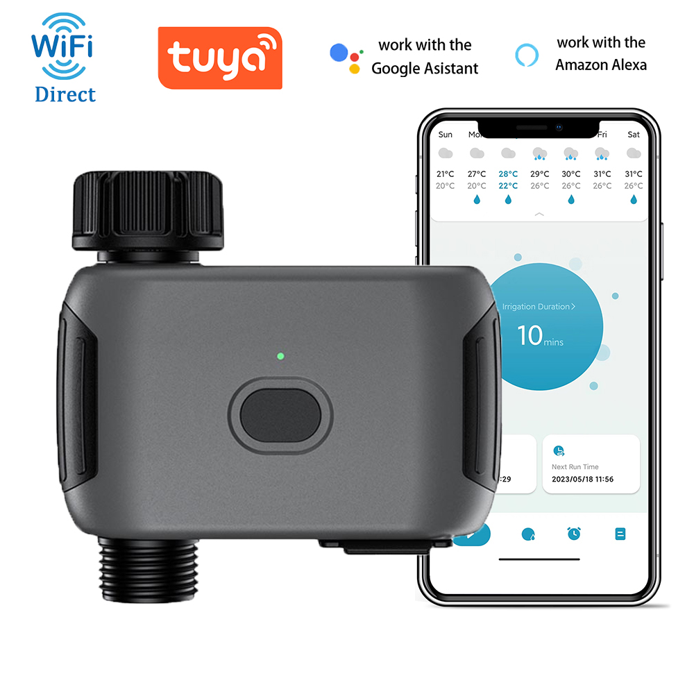 Smart Garden Irrigation System - Insoma Wifi Sprinkler Timer Sistem Irigasi