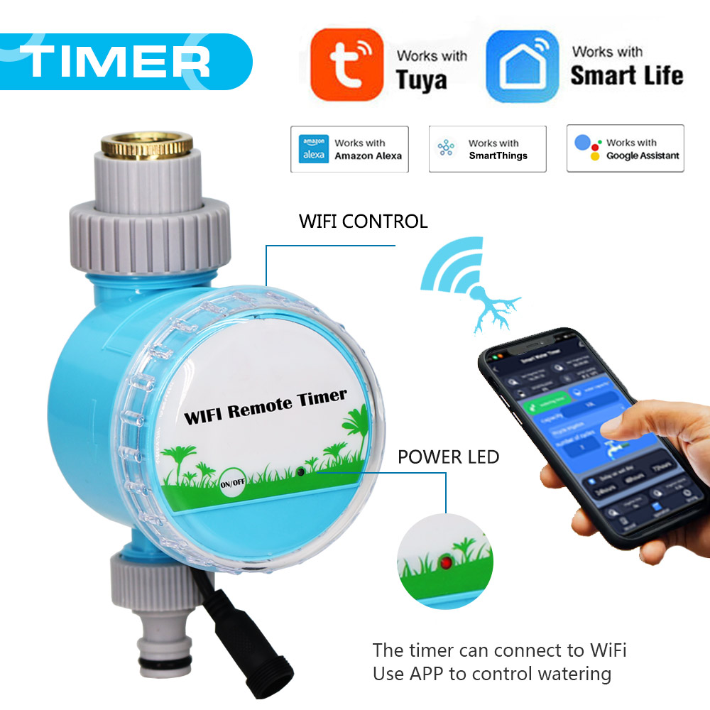 Smart Garden Valve - WiFi Nirkabel Taman Pengatur Waktu Air
