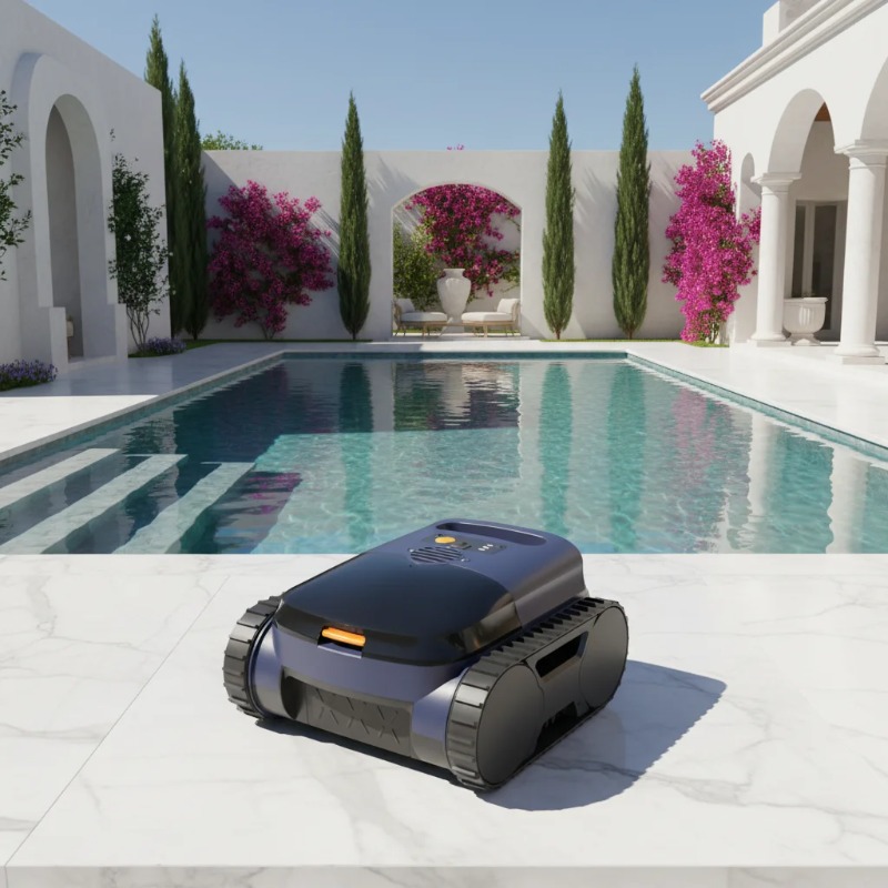 Smart Garden - Pembersih Kolam Renang Robotik Tanpa Kabel