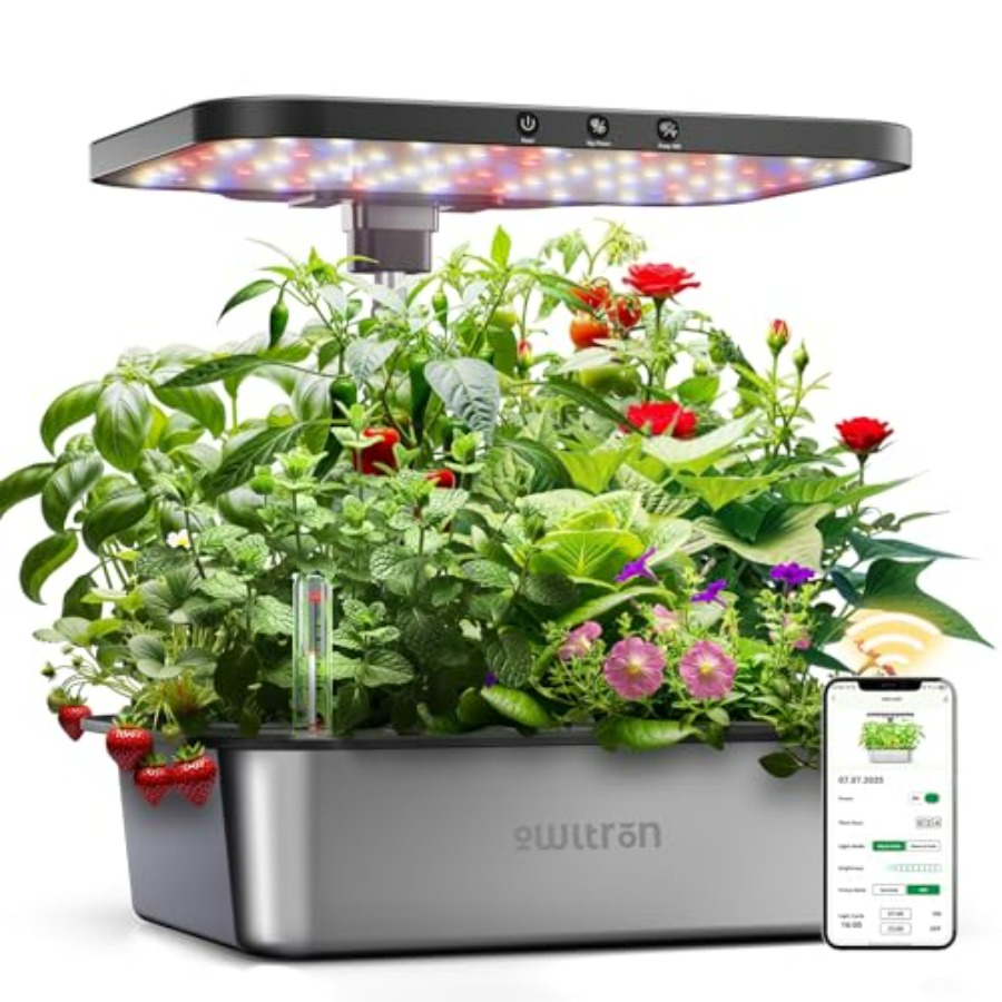 Kit kebun herbal dalam ruangan - Indoor Herb Garden Kit ulasan dan harga