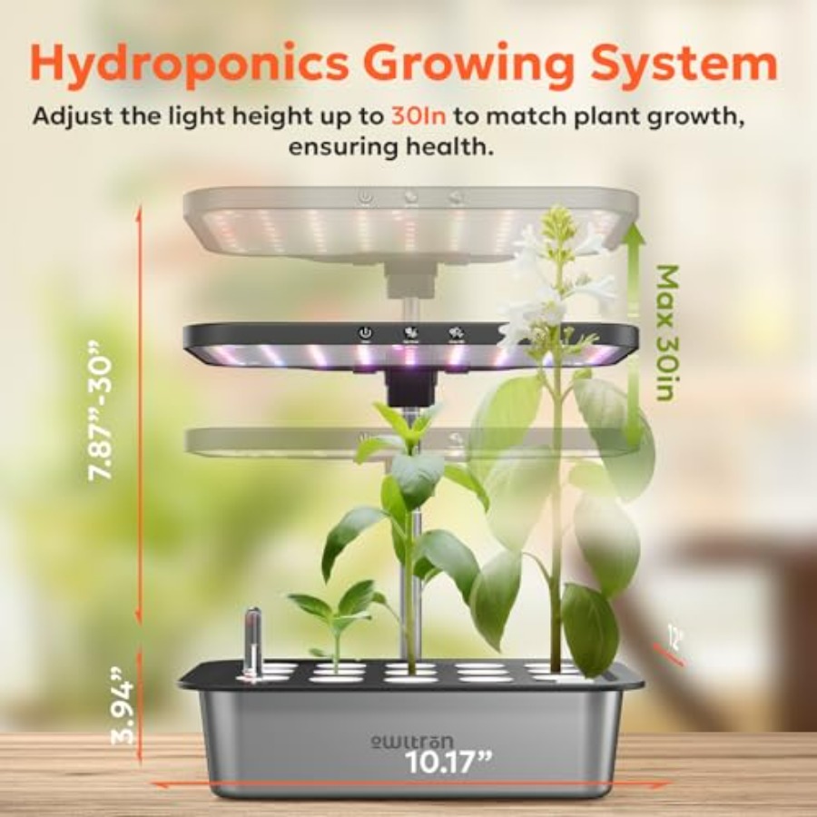 Kit kebun herbal dalam ruangan - Indoor Herb Garden Kit ulasan dan harga