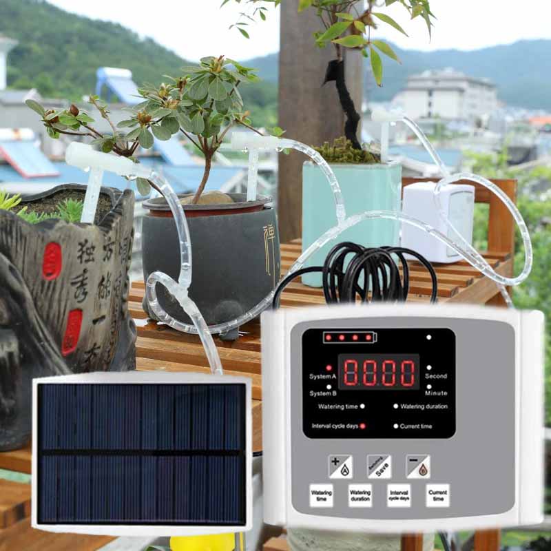 Perangkat Irigasi Tetes Tenaga - Smart Garden Irrigation System ulasan dan harga
