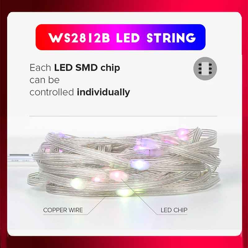 Lampu Peri Led Strip Lampu Nat - Smart Garden Festoon Lights ulasan dan harga