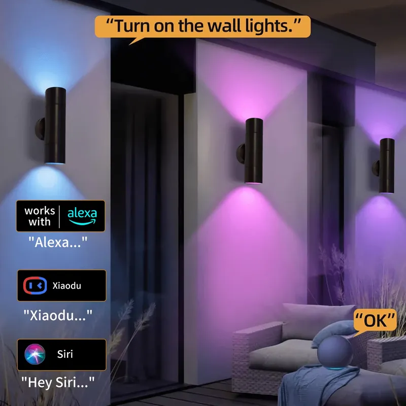 Lampu Dinding LED Luar Ruangan - Smart Garden ulasan dan harga