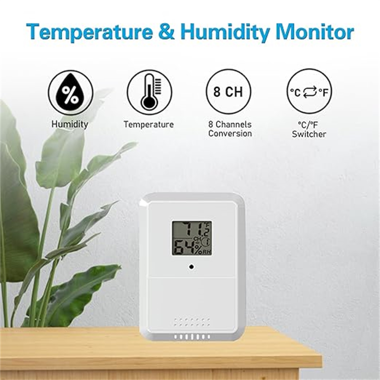 Monitor Suhu & Kelembapan Nirk - Rain Gauge Digital ulasan dan harga