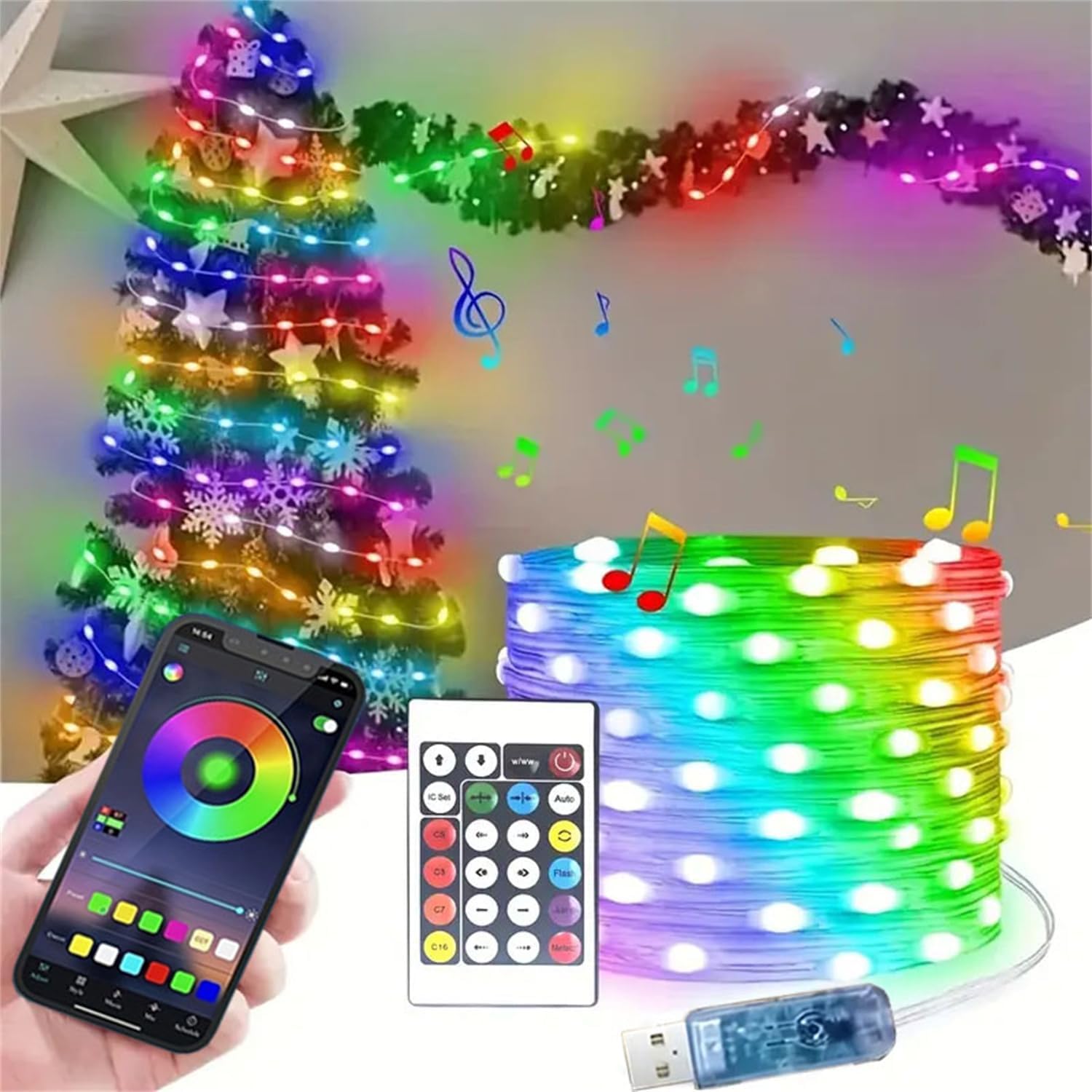Lampu Peri LED Strip Lampu Nat - Smart Garden Festoon Lights ulasan dan harga