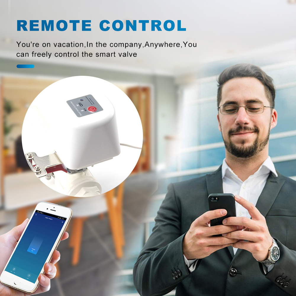 Tuya manipulasi Ator Gas Wifi  - Smart Garden Valve ulasan dan harga