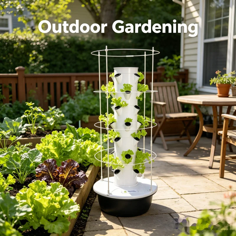 Sistem Kebun Vertikal Hidropon - Indoor Herb Garden Kit ulasan dan harga