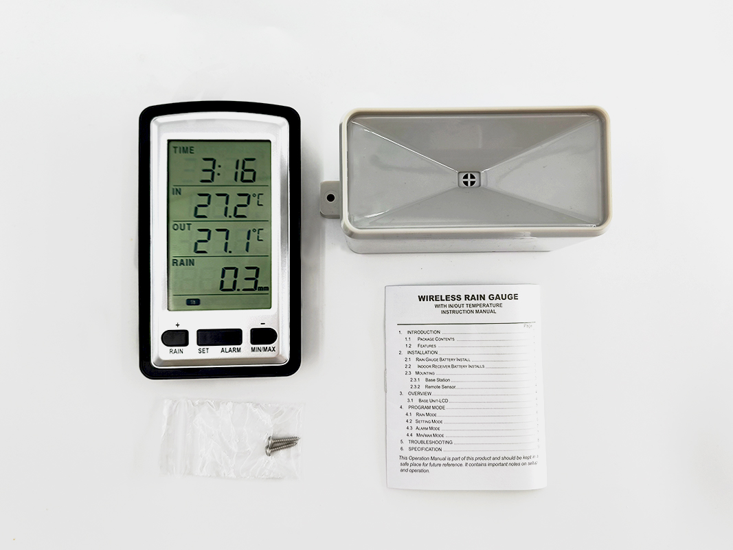 MISOL 1 UNIT Pengukur Hujan Ni - Rain Gauge Digital ulasan dan harga