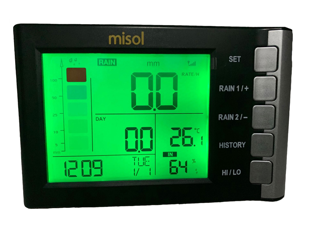 Pengukur Suhu dan Kelembapan M - Rain Gauge Digital ulasan dan harga