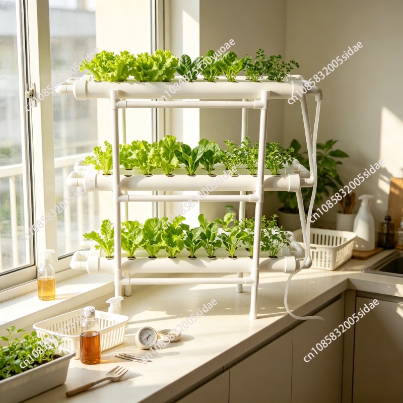 Kit Sistem Penanaman Hidroponi - Indoor Herb Garden Kit ulasan dan harga