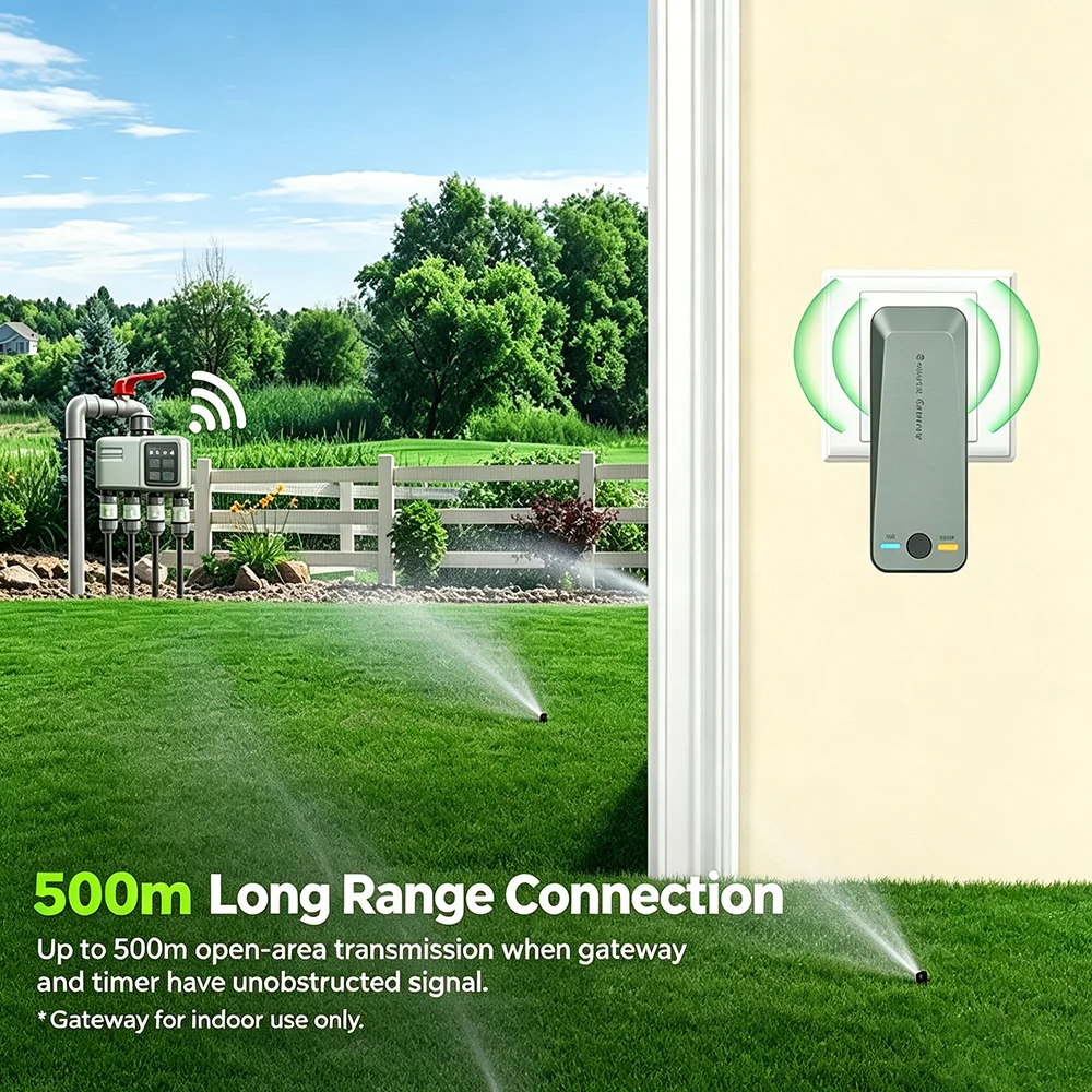 Pengatur Waktu Penyiraman Tama - Smart Garden Valve ulasan dan harga