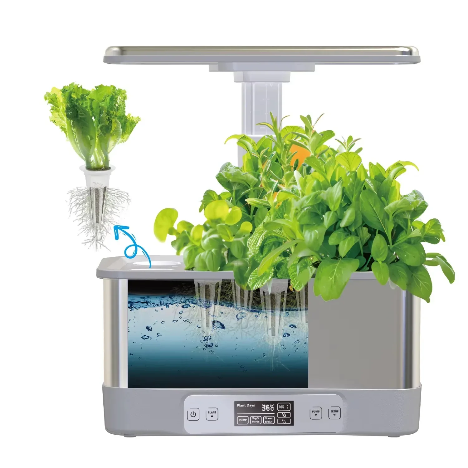 Kit Kebun Hidroponik Dalam Rua - Indoor Herb Garden Kit ulasan dan harga