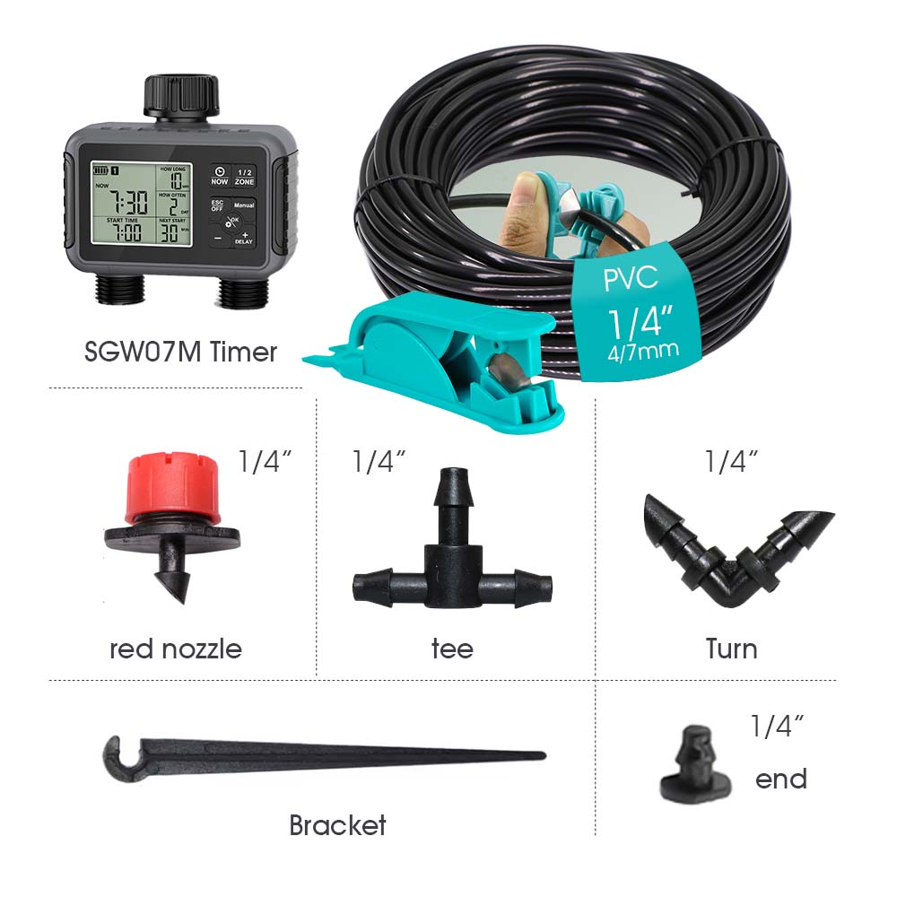 Kit Irigasi Otomatis dengan Ti - Smart Garden Irrigation System ulasan dan harga