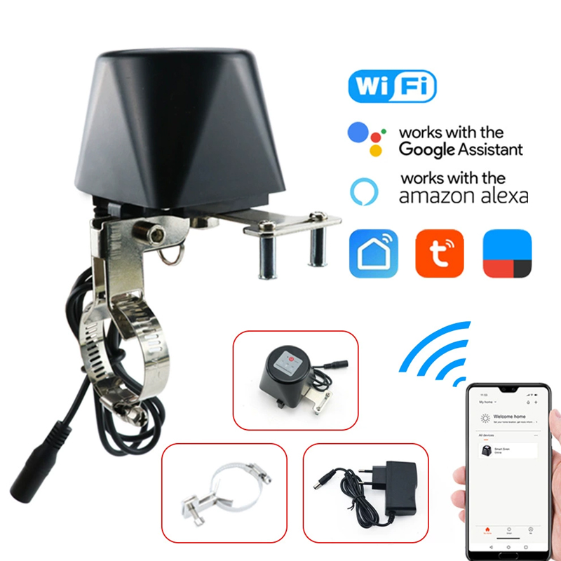 Katup Gas Pintar Tuya WIFI Pen - Smart Garden Valve ulasan dan harga