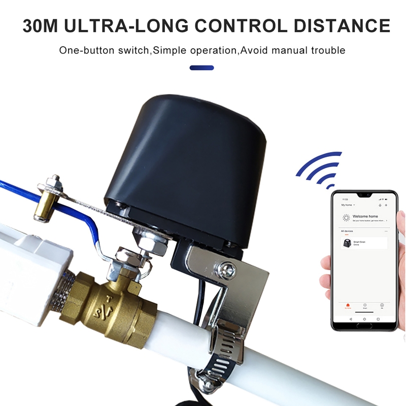 Katup Gas Pintar Tuya WIFI Pen - Smart Garden Valve ulasan dan harga