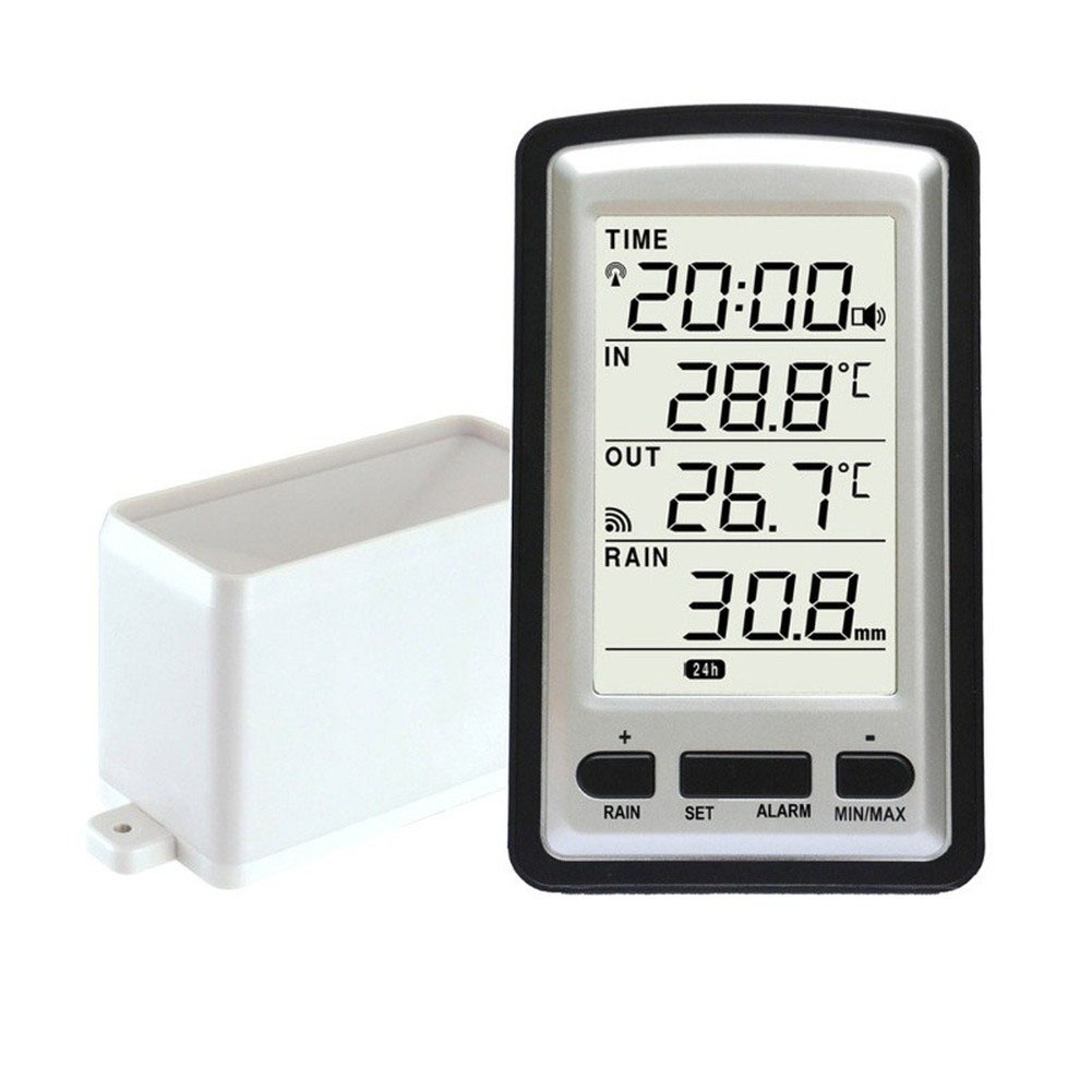 Stasiun Cuaca Pengukur Hujan N - Rain Gauge Digital ulasan dan harga