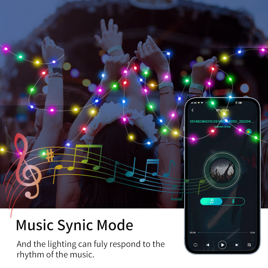 Karangan Bunga Luar Ruangan De - Smart Garden Festoon Lights ulasan dan harga