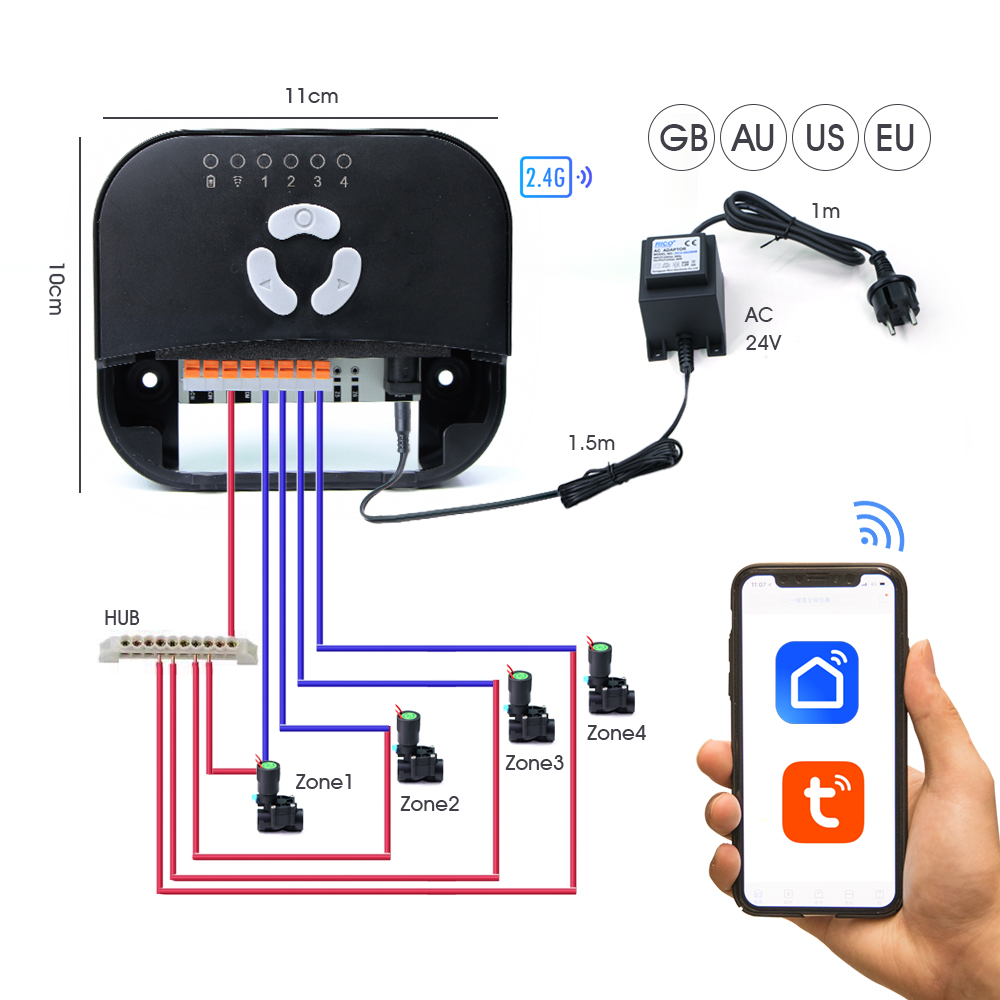 Selang taman katup Solenoid pe - Smart Garden Valve ulasan dan harga
