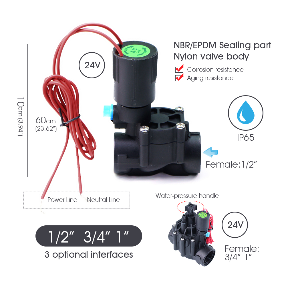 Selang taman katup Solenoid pe - Smart Garden Valve ulasan dan harga